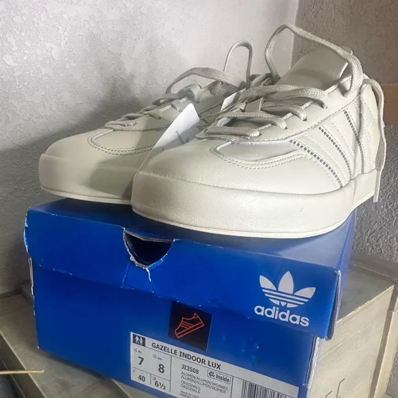 🆕 Adidas Gazelle Indoor Lux Alumina • JI3508 • Men’s 7 / Women’s 8 - Picture 2 of 7